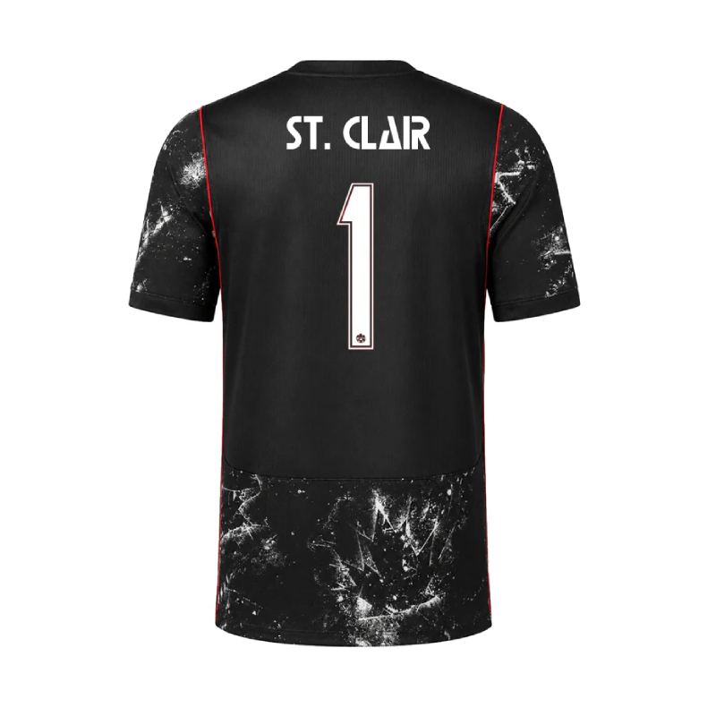 Canada World Cup 2026 Away ST. CLAIR #1 Jersey - Black
