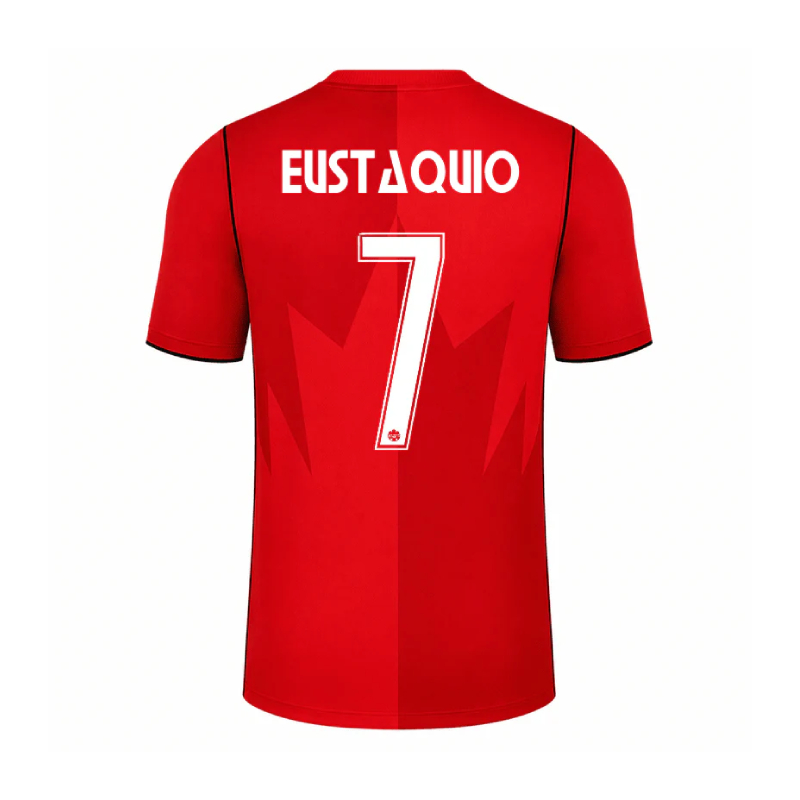 Canada World Cup 2026 Home EUSTAQUIO #7 Jersey - Red