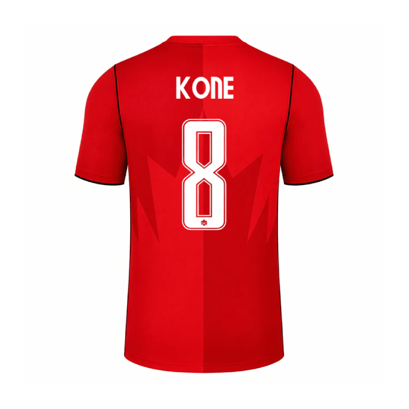 Canada World Cup 2026 Home KONE #8 Jersey - Red