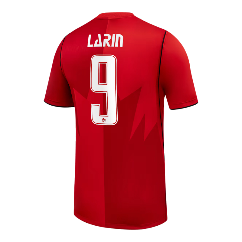 Canada World Cup 2026 Home LARIN #9 Jersey - Red