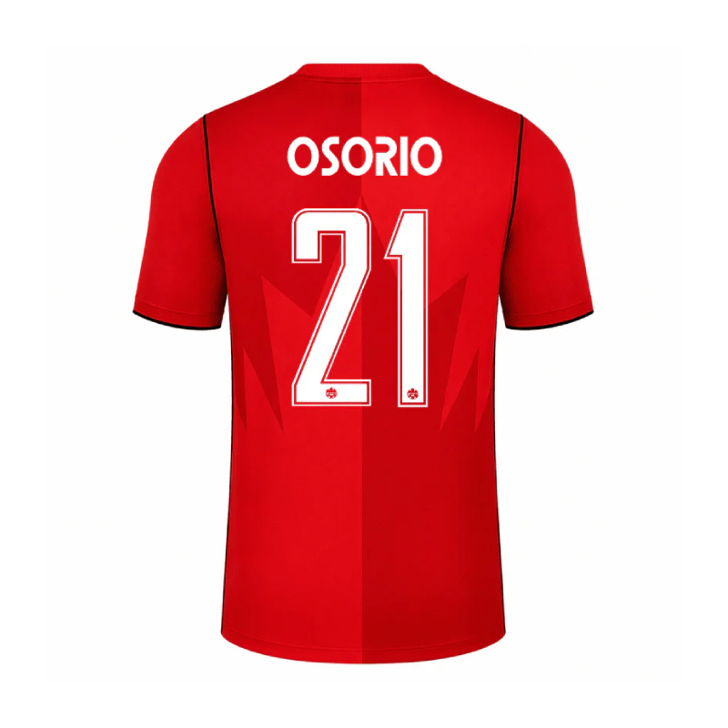 Canada World Cup 2026 Home OSORIO #21 Jersey - Red