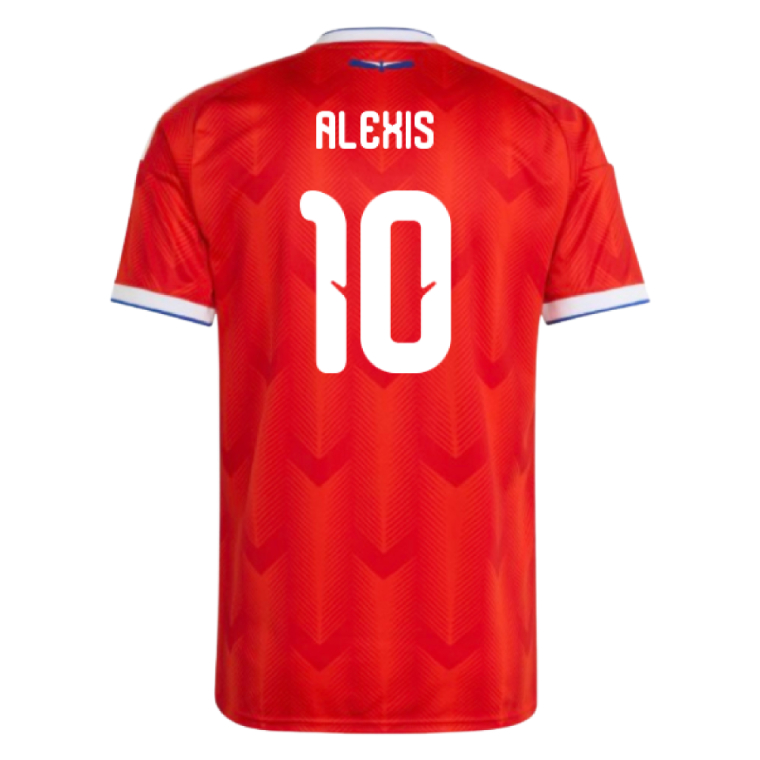 Chile World Cup 2026 Home ALEXIS #10 Jersey - Red