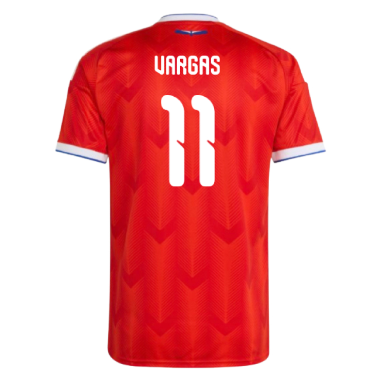 Chile World Cup 2026 Home VARGAS #11 Jersey - Red