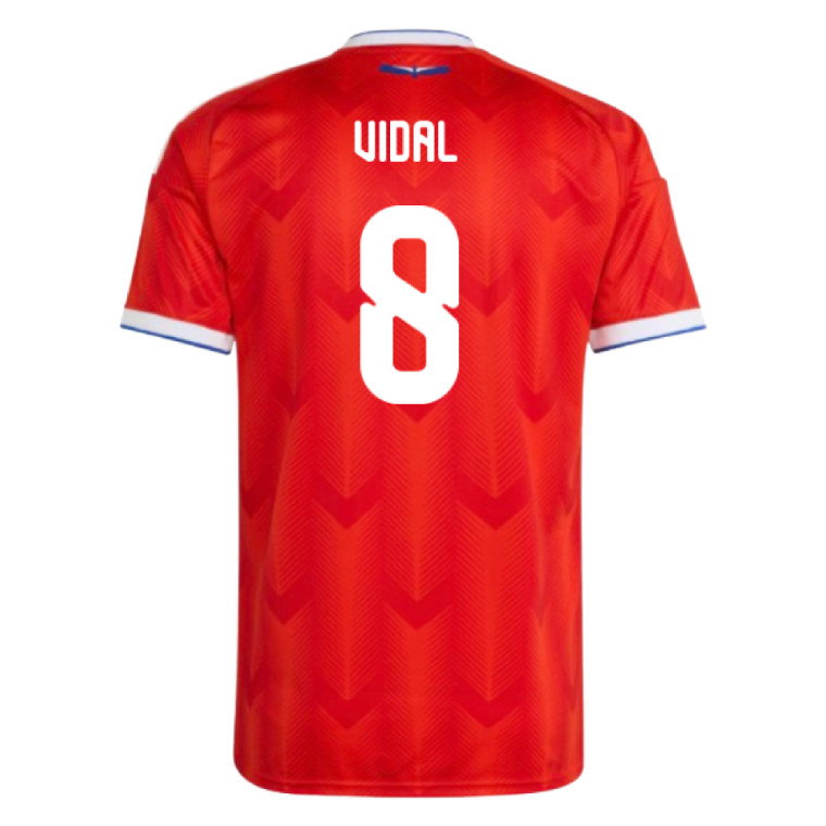 Chile World Cup 2026 Home VIDAL #8 Jersey - Red