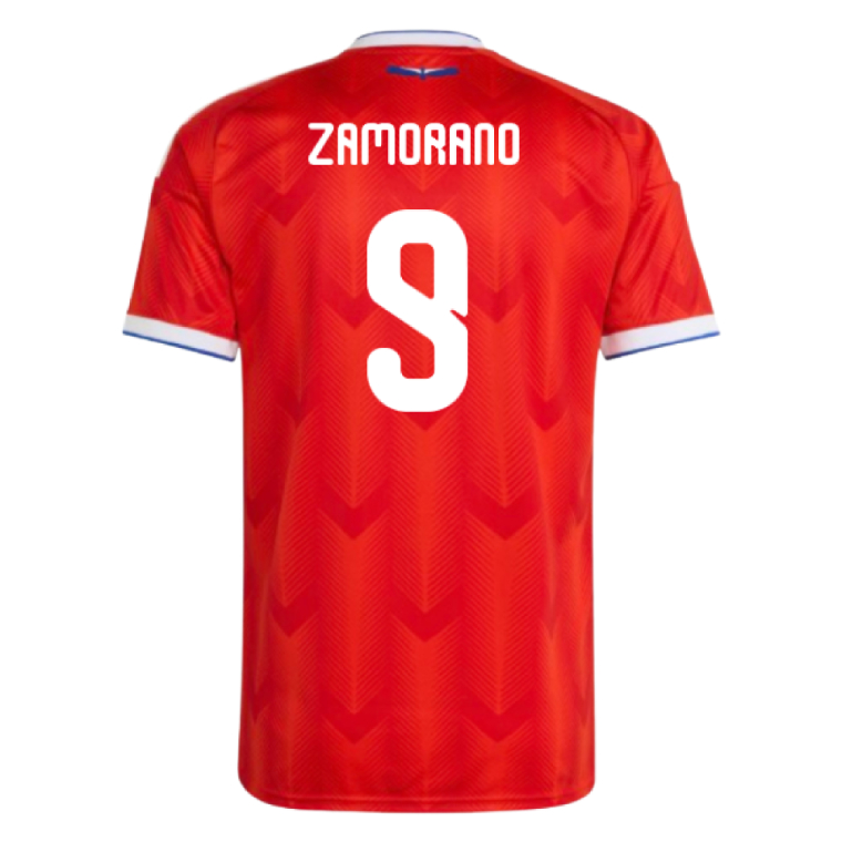 Chile World Cup 2026 Home ZAMORANO #9 Jersey - Red