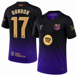 Anthony Gordon #17 Barcelona x Kobe Bryant Away 2026/27 Jersey - Purple