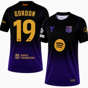 Anthony Gordon #19 Barcelona x Kobe Bryant Away 2026/27 Jersey - Purple