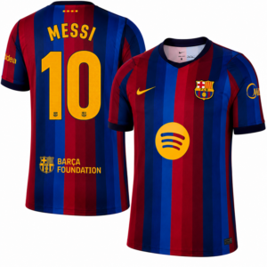 Messi #10 Barcelona Home 2026/27 Jersey - Blue Red