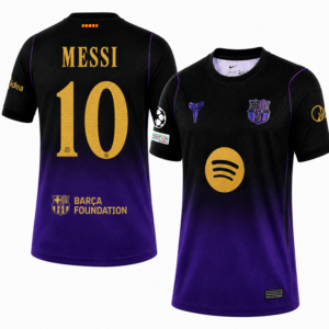 Messi #10 Barcelona x Kobe Bryant Away 2026/27 Jersey - Purple