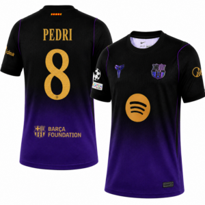 Pedri #8 Barcelona x Kobe Bryant Away 2026/27 Jersey - Purple