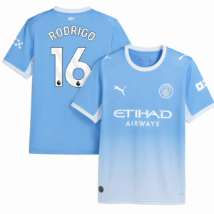 Rodri #16 Manchester City Home 2026/27 Jersey - Blue