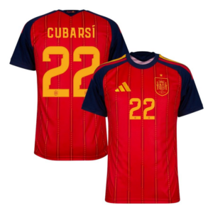 Spain Home CUCURELLA #22 Jersey 2026 - Red