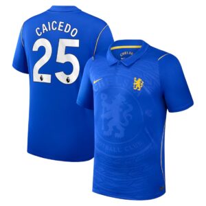 Caicedo #25 Chelsea Home 2026/27 Jersey - Blue