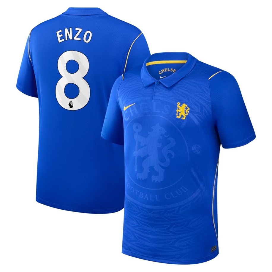 Enzo #8 Chelsea Home 2026-27 Jersey - Blue