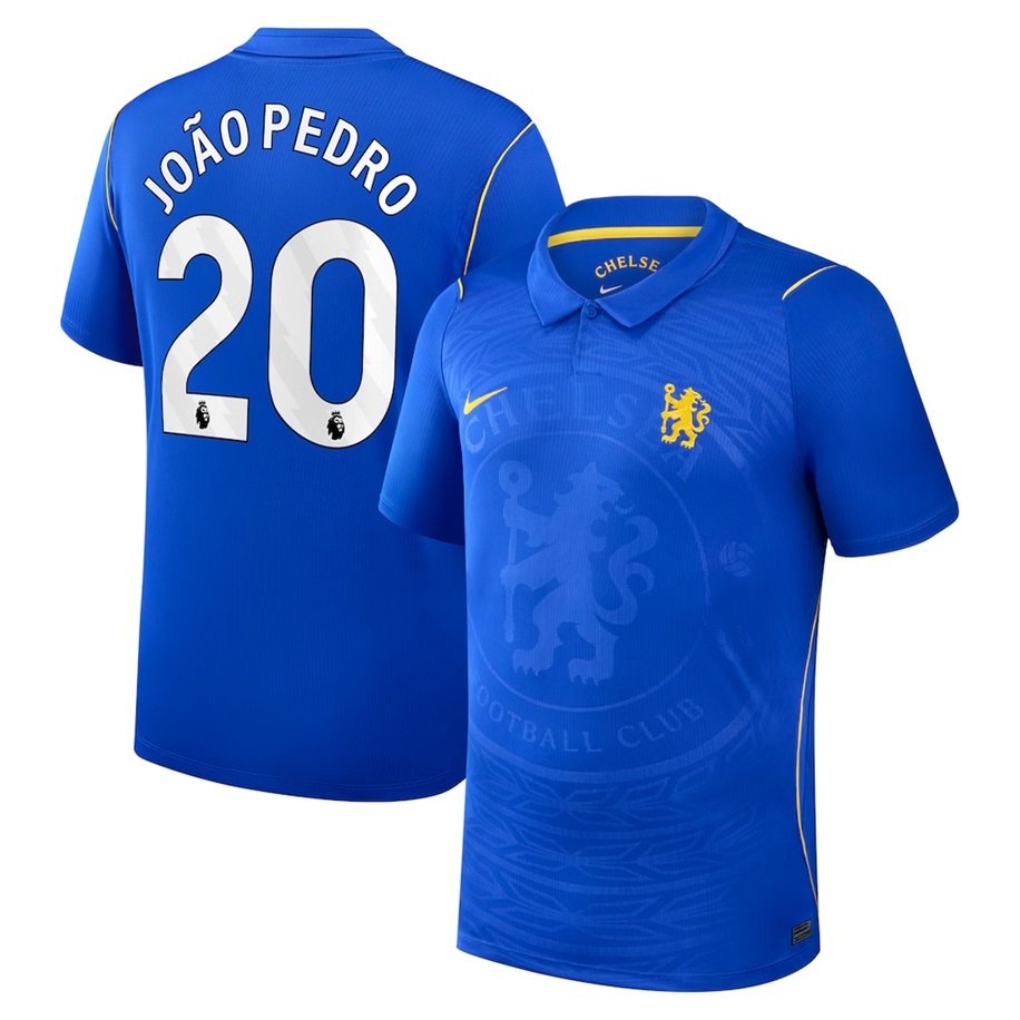 Joao Pedro #20 Chelsea Home 2026-27 Jersey - Blue