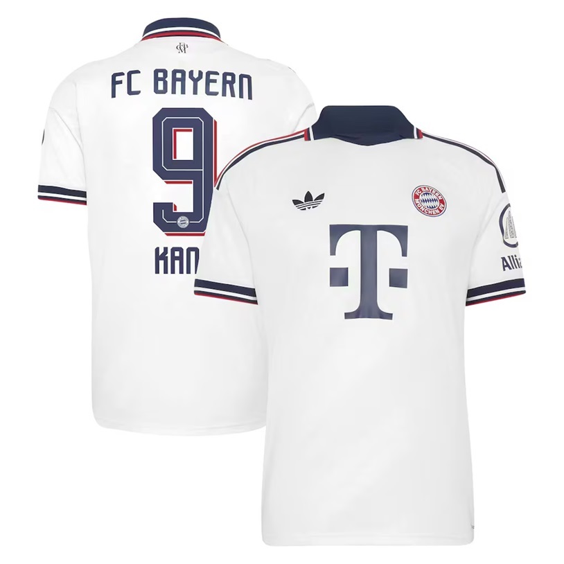 Kane #9 Bayern Munich Away 2026-27 Jersey - White