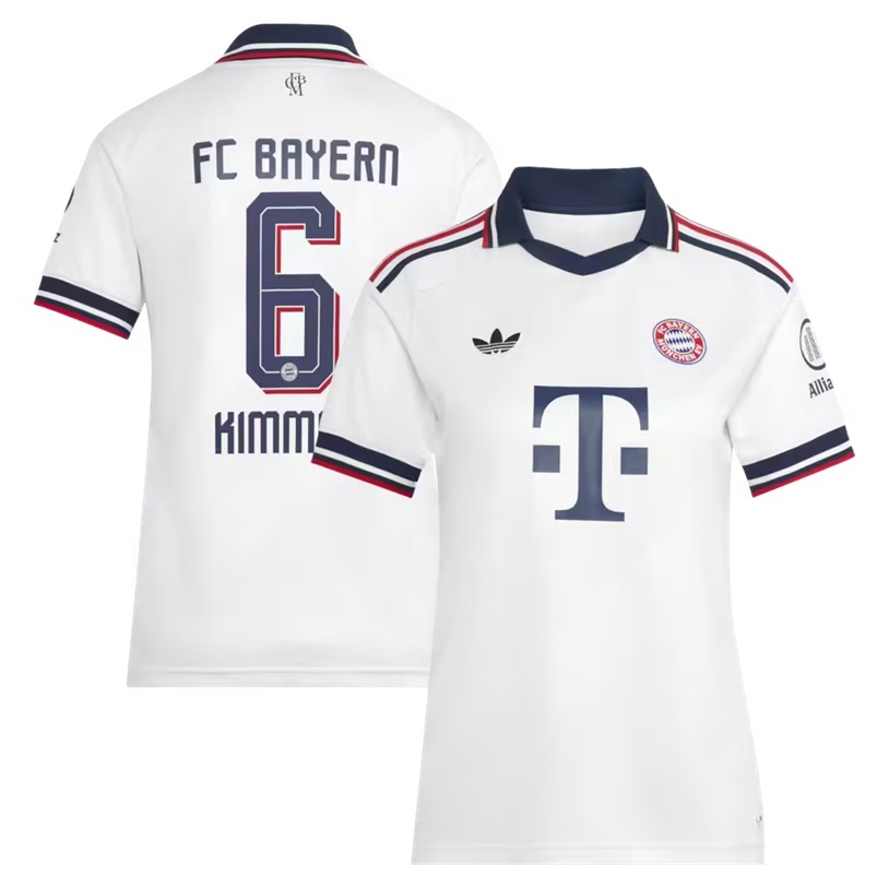 Kimmic #6 Bayern Munich Away 2026-27 Jersey - White