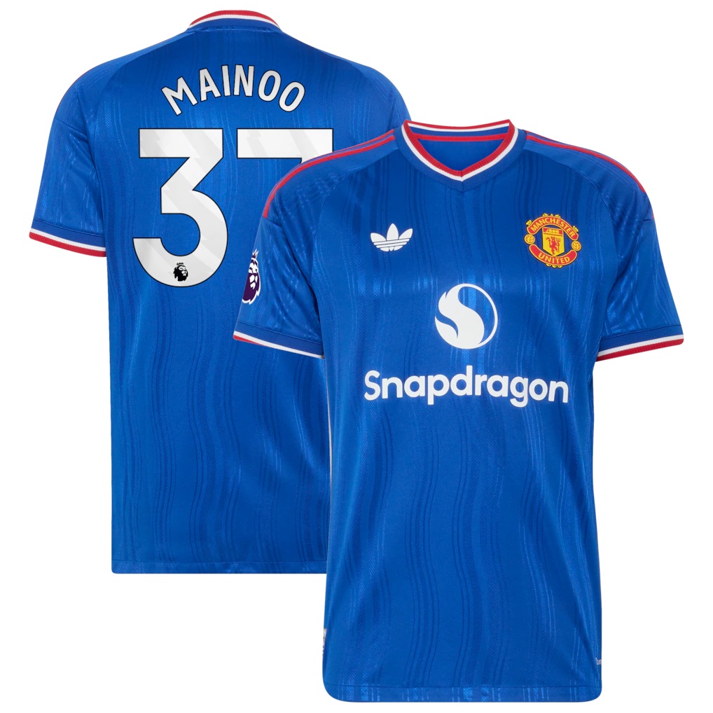 Mainoo #37 Manchester United Away 2026-27 Jersey - Blue