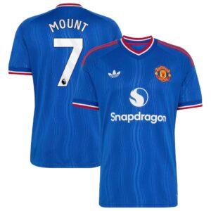 Mount #7 Manchester United Away 2026/27 Jersey - Blue