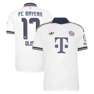 Olise #17 Bayern Munich Away 2026/27 Jersey - White