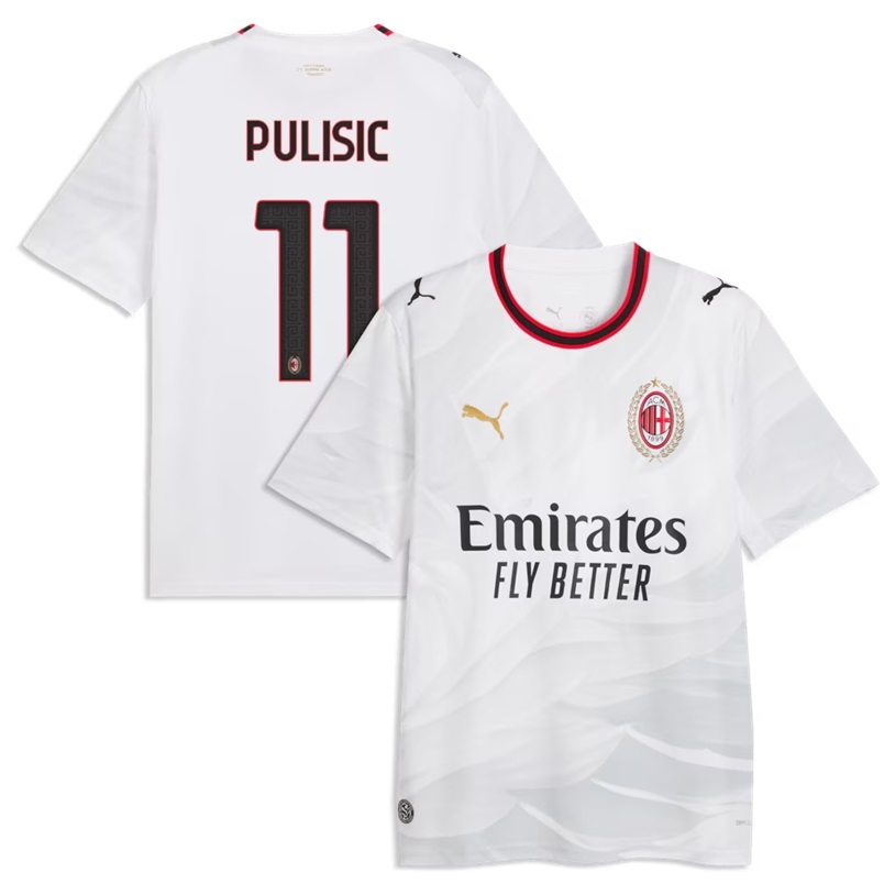Pulisic #11 AC Milan Away 2026-27 Jersey - White
