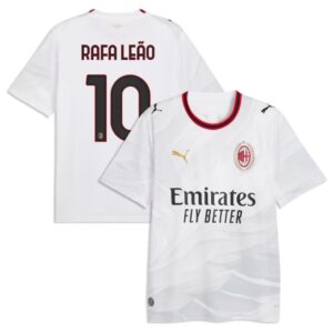 Rafa Leao #10 AC Milan Away 2026/27 Jersey - White