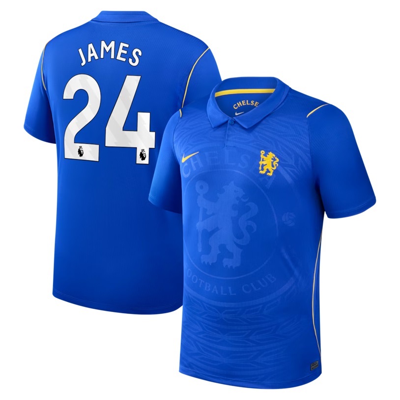 Reece James #25 Chelsea Home 2026-27 Jersey - Blue
