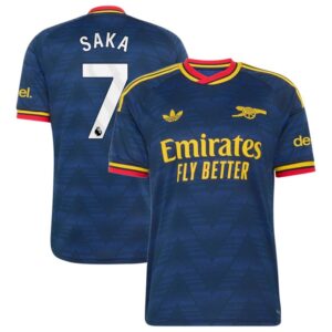 Saka #7 Arsenal Away 2026/27 Jersey - Navy