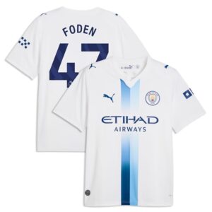 Foden #17 Manchester City 2026/27 Third Jersey - White