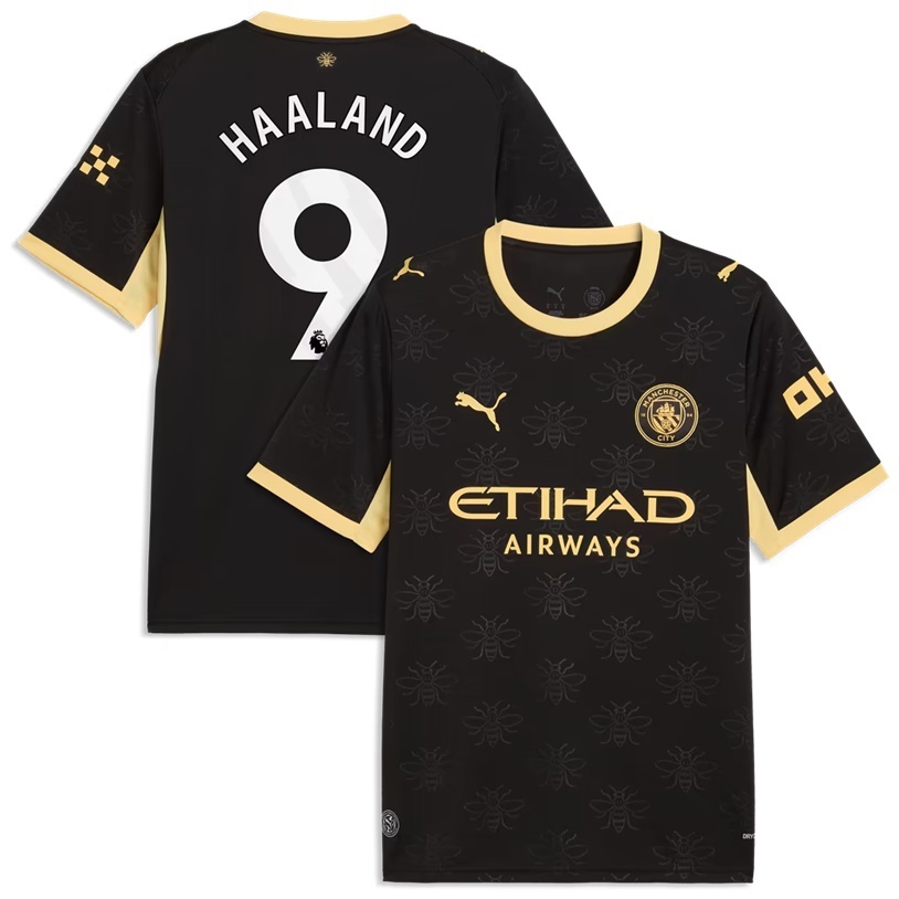 Haaland #9 Manchester City Away 2026-27 Jersey - Black