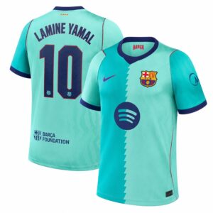 Lamine Yamal #10 Barcelona 2026/27 Third Jersey - Mint