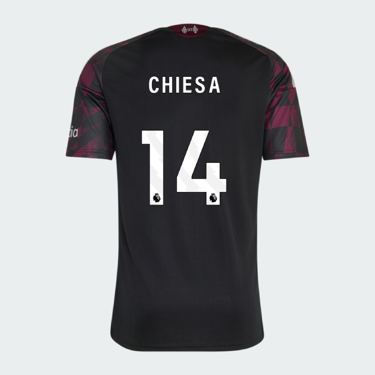 Liverpool Third CHIESA 14 Jersey 26-27 - Black