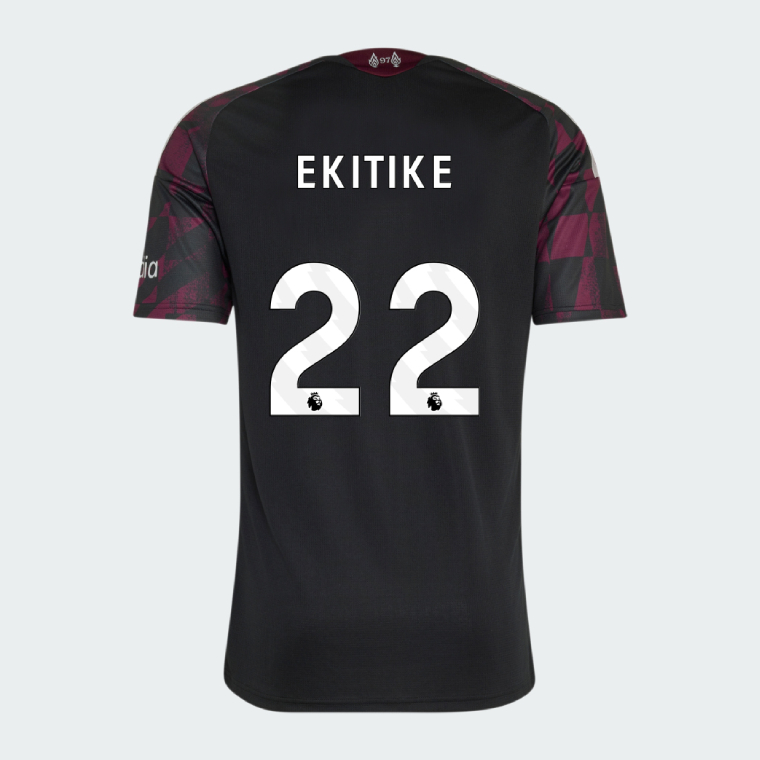 Liverpool Third EKITIKE 22 Jersey 26-27 - Black
