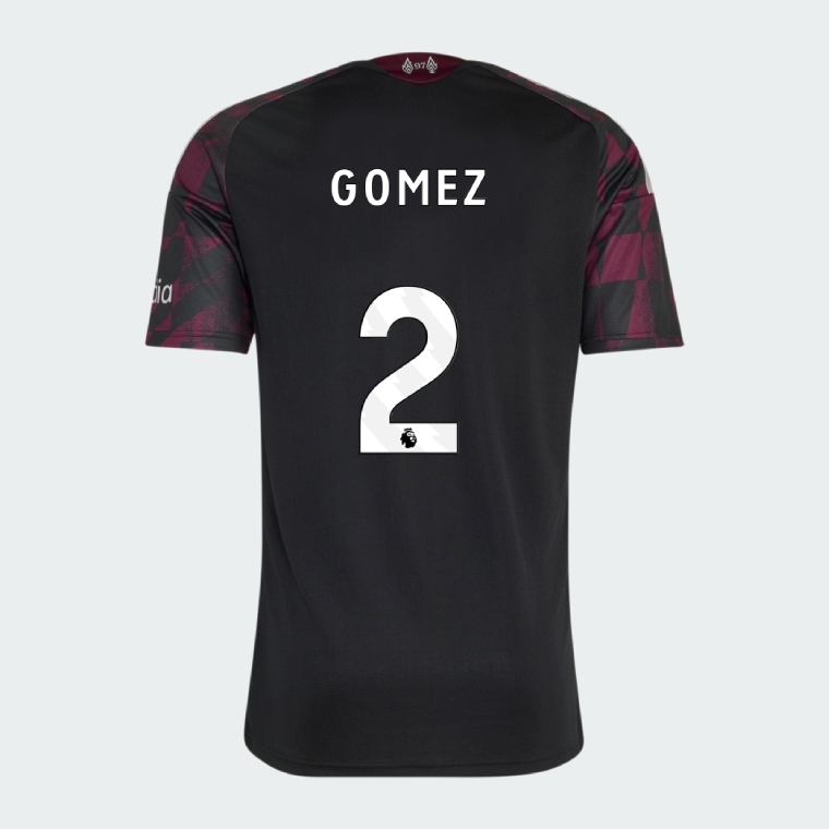 Liverpool Third GOMEZ 2 Jersey 26-27 - Black