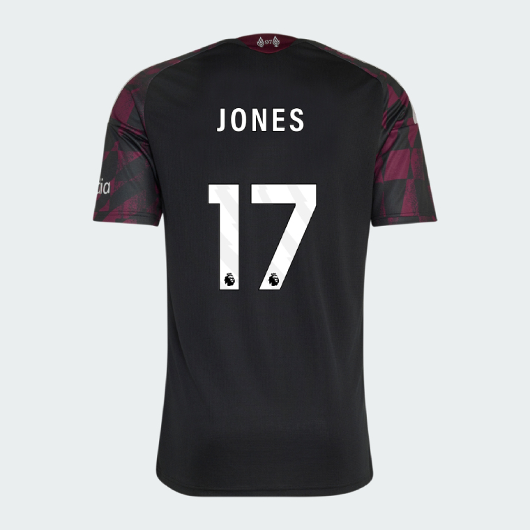Liverpool Third JONES 17 Jersey 26-27 - Black