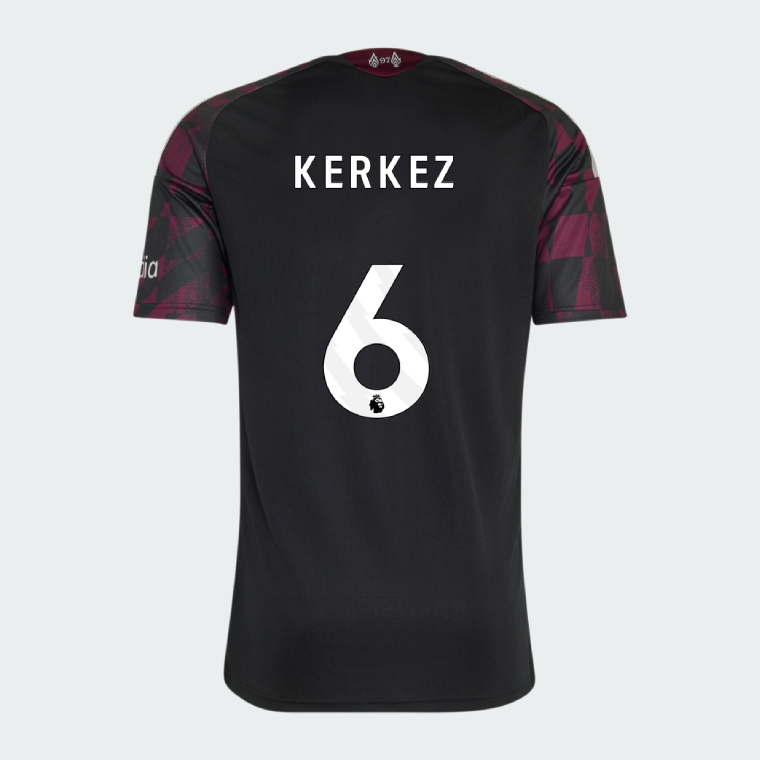 Liverpool Third KERKEZ 6 Jersey 26-27 - Black