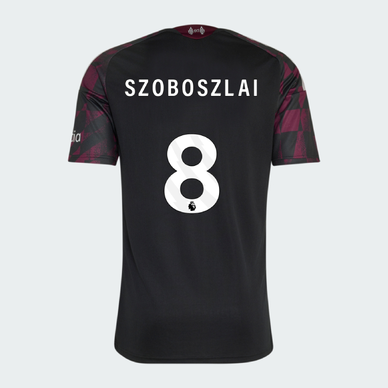 Liverpool Third SZOBOSZLAI 8 Jersey 26-27 - Black