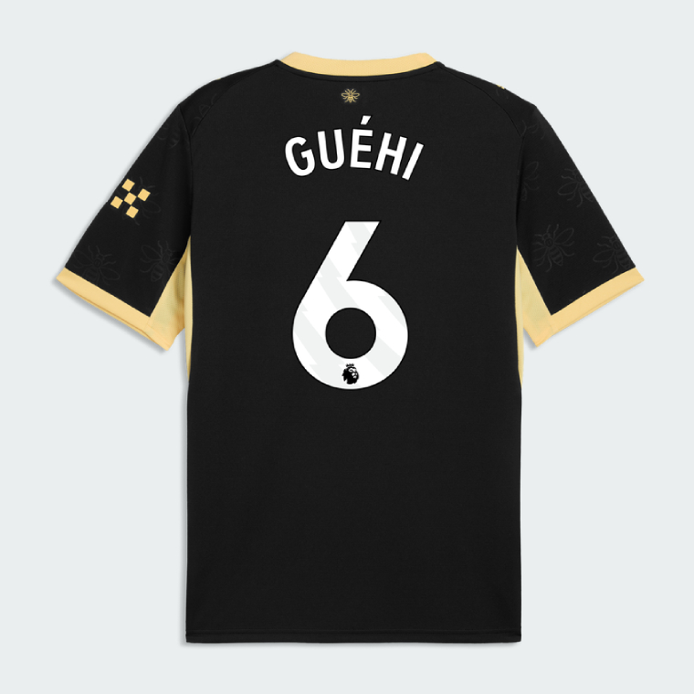 Manchester City Away GUÉHI 6 Jersey 26-27 - Black
