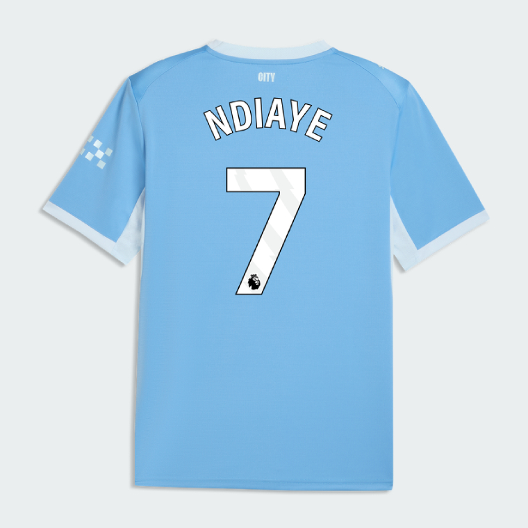 Manchester City Home NDIAYE 7 Jersey 26-27