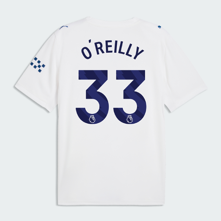 Manchester City Third O'REILLY 33 Jersey 26-27 - White