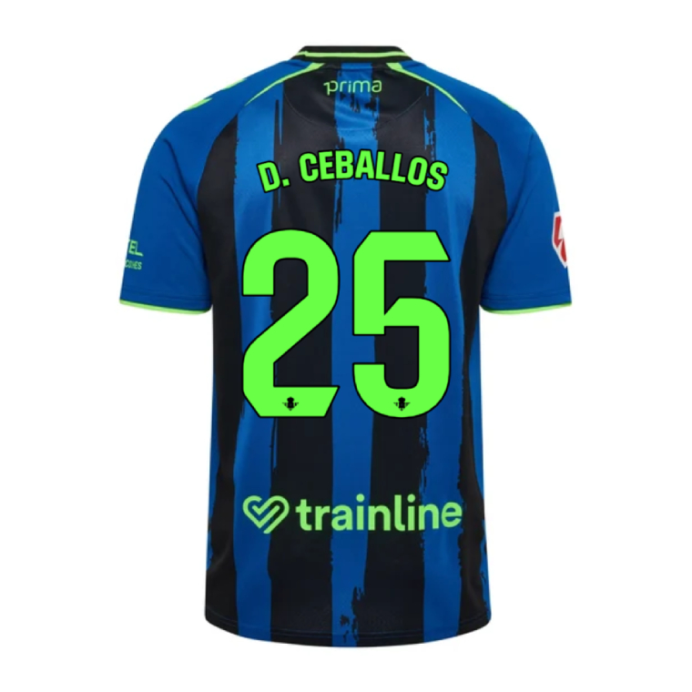 Real Betis Third D. CEBALLOS 25 Jersey 26-27