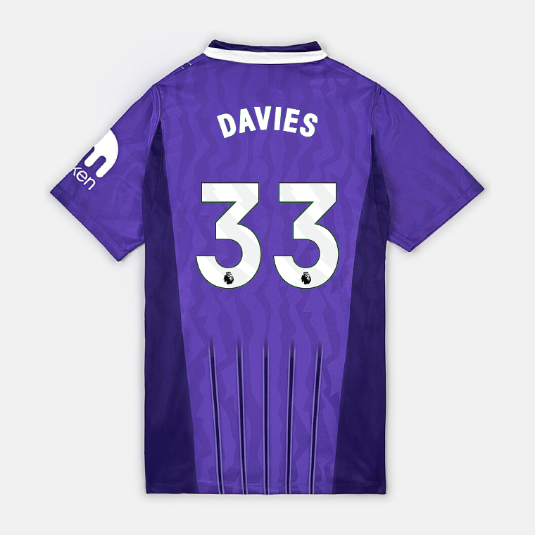 Tottenham Hotspur Third DAVIES 33 Jersey 26-27