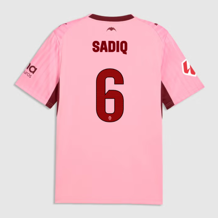 Valencia CF Third SADIQ 6 Jersey 26-27