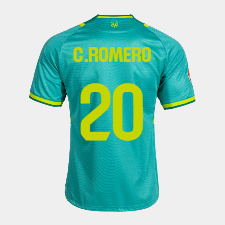 Villarreal CF Third C.ROMERO 20 Jersey 26-27