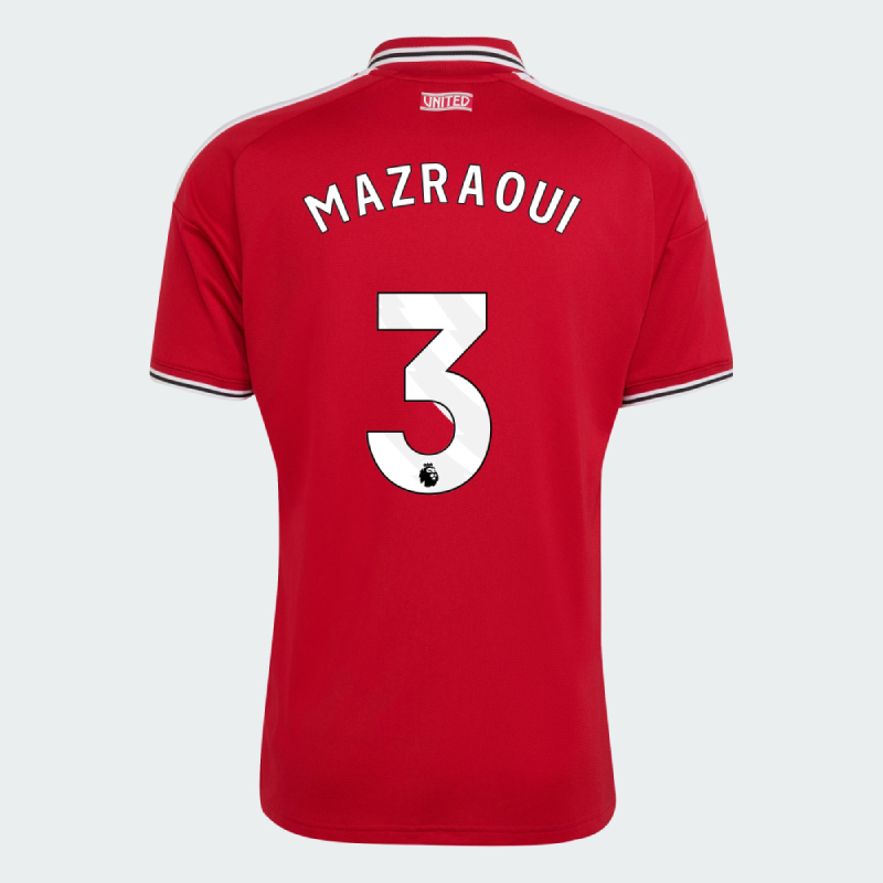 Manchester United Home MAZRAOUI 3 Jersey 26-27 (Copy)