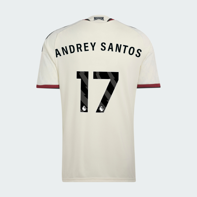 Manchester United Third ANDREY SANTOS 17 Jersey 26-27