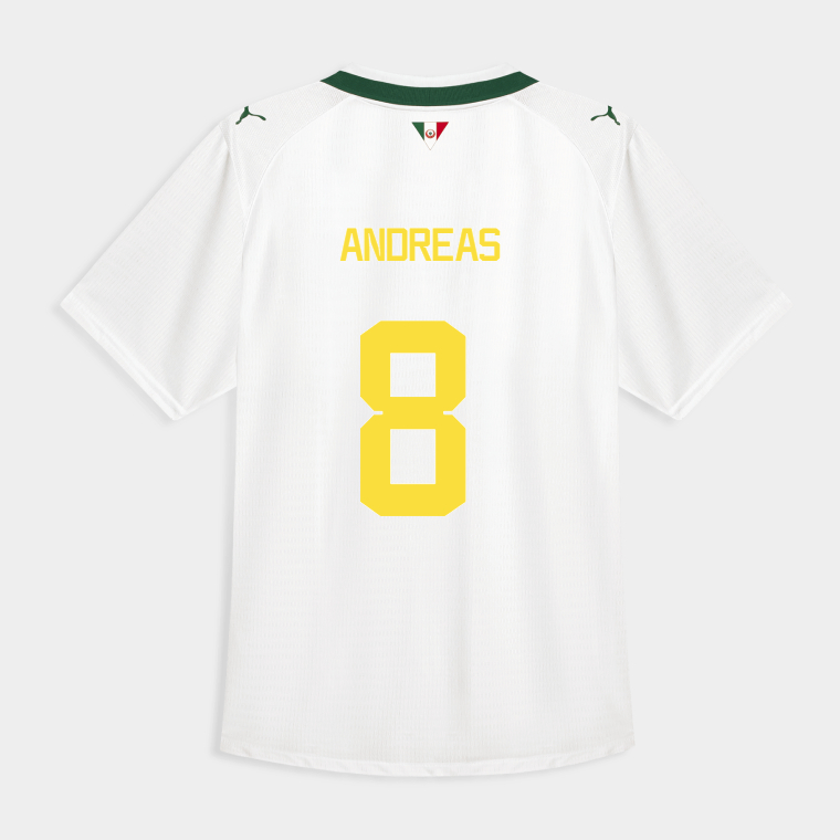 Palmeiras Away ANDREAS 8 Jersey 26-27 - White