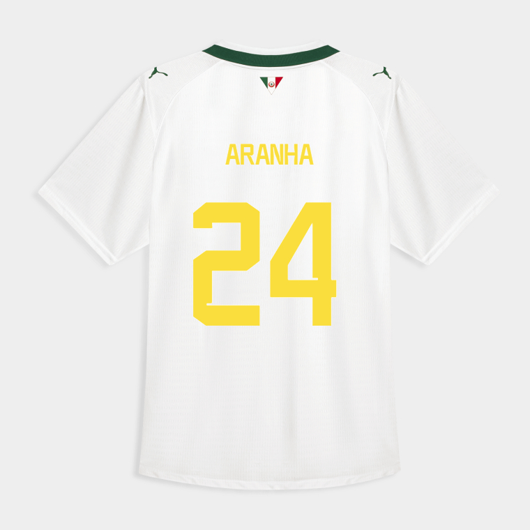Palmeiras Away ARANHA 24 Jersey 26-27 - White