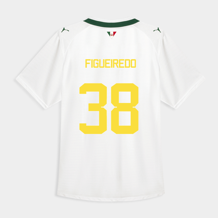 Palmeiras Away FIGUEIREDO 38 Jersey 26-27 - White