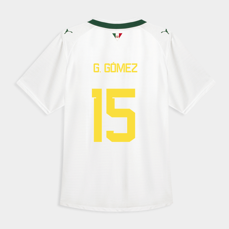 Palmeiras Away G. GÓMEZ 15 Jersey 26-27 - White